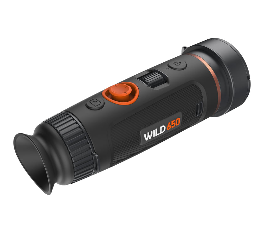 THERMTEC WILD 650, 640x512, 50mm, 1x-4x, 50Hz, Wi-Fi Thermal Imaging Monocular