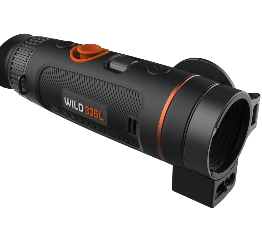 THERMTEC WILD 335L, 384x288, 35mm, 1x-4x, 50Hz, Wi-Fi Thermal Imaging Monocular with laser rangefinder