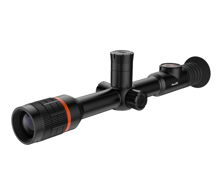 THERMTEC Ares 335 35mm, 1-5x, 384×288 Wi-Fi Thermal Imaging Sight